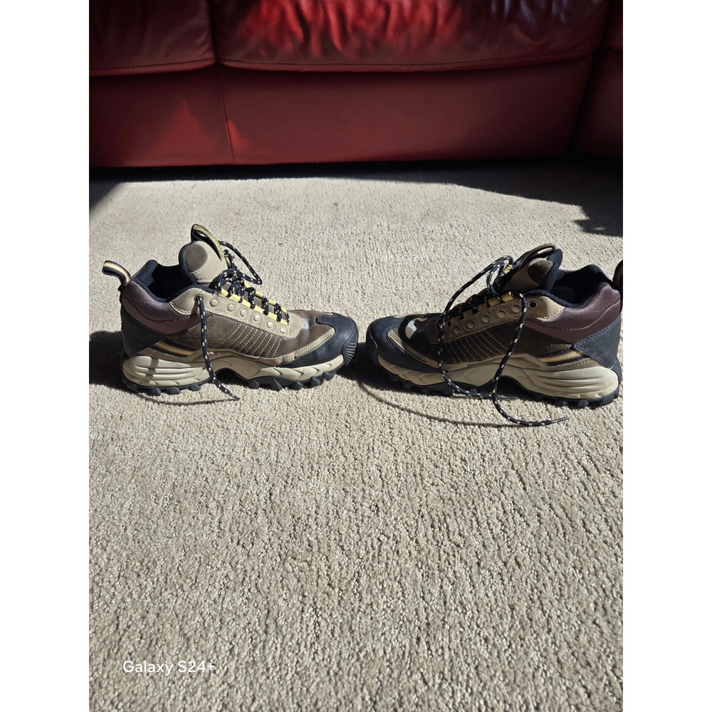 Nike ACG Air Hiking Boots Brown Tan Waterproof Leather vintage Gear Women - Picture 6 of 6